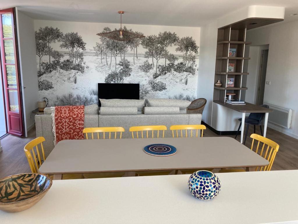 Superbe Appartement T3 Au Centre Plage .Parking Хендае Екстериор снимка