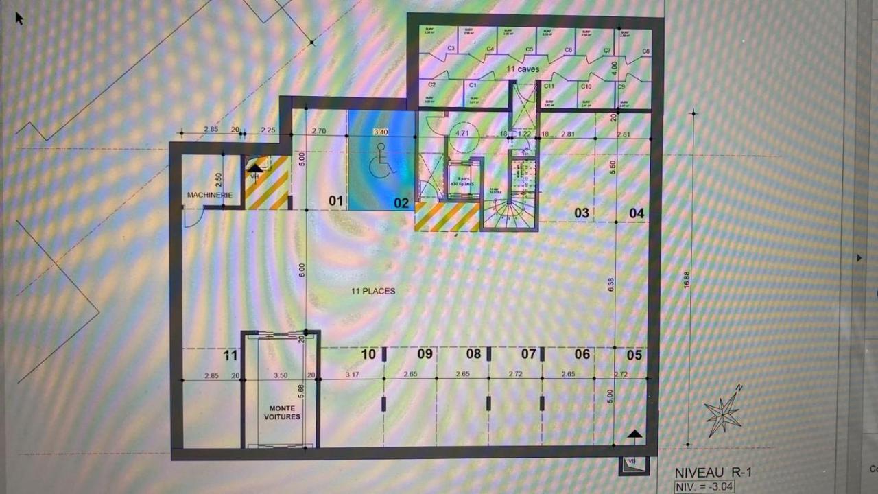 Superbe Appartement T3 Au Centre Plage .Parking Хендае Екстериор снимка