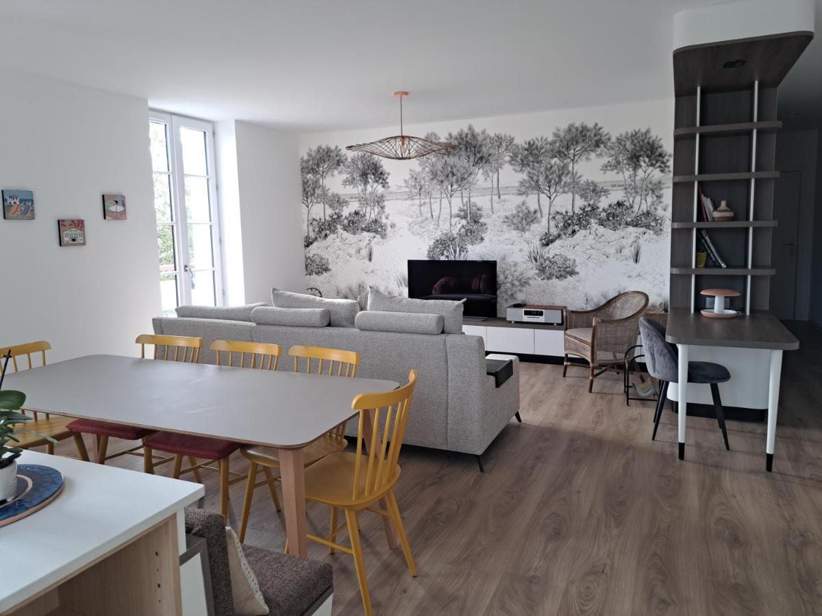 Superbe Appartement T3 Au Centre Plage .Parking Хендае Екстериор снимка