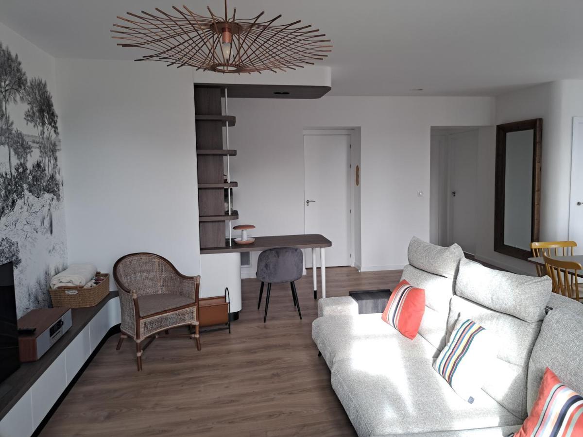 Superbe Appartement T3 Au Centre Plage .Parking Хендае Екстериор снимка